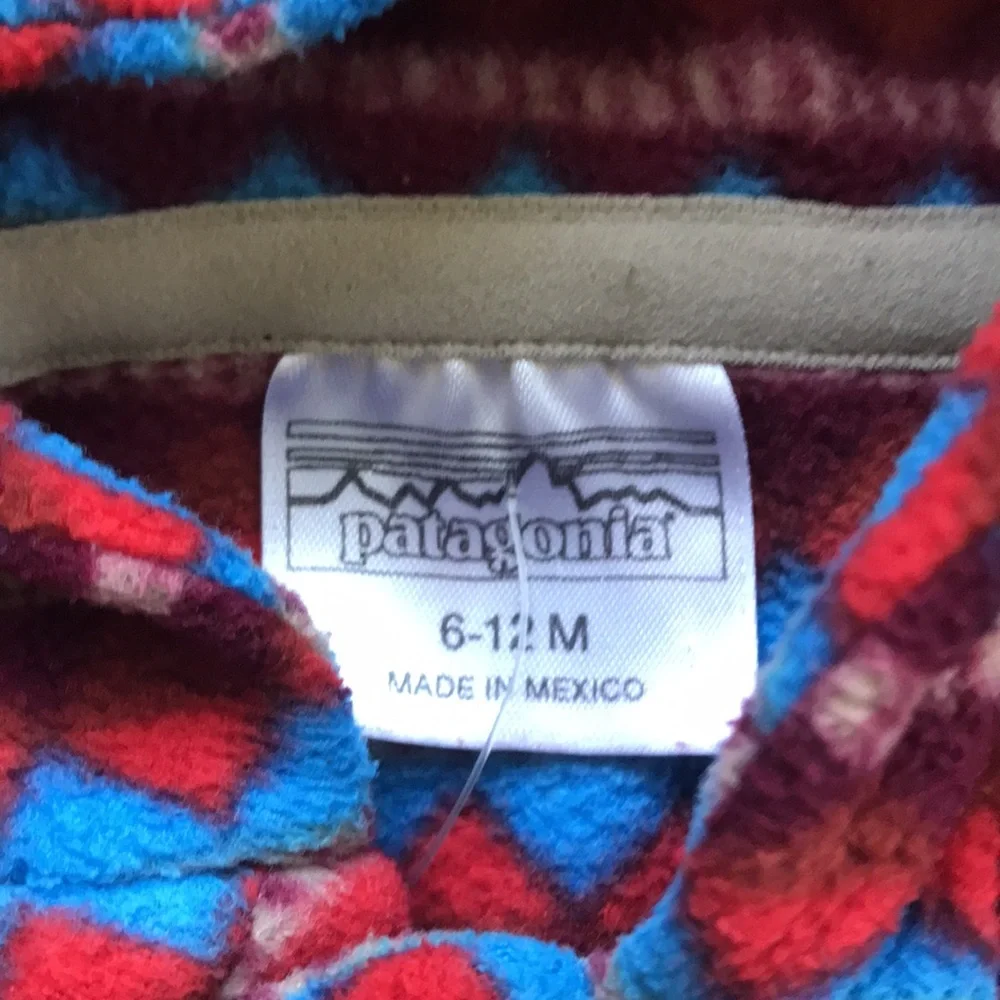 Patagonia Micro Fleece Bunting (size 6-12m)